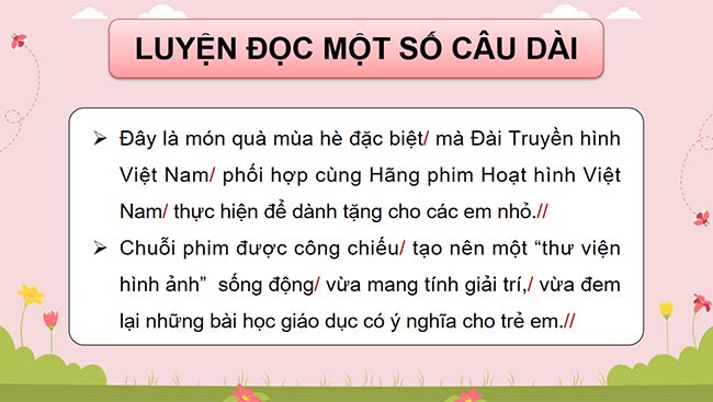 PowerPoint Tiếng Việt 5 Quà tặng mùa hè