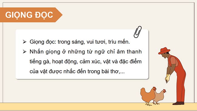 PowerPoint Tiếng Việt 5 Tiếng gà trưa