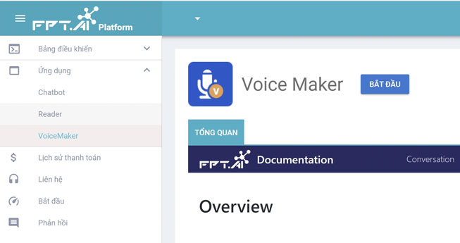 Công cụ chuyển văn bản thành giọng nói của FPT