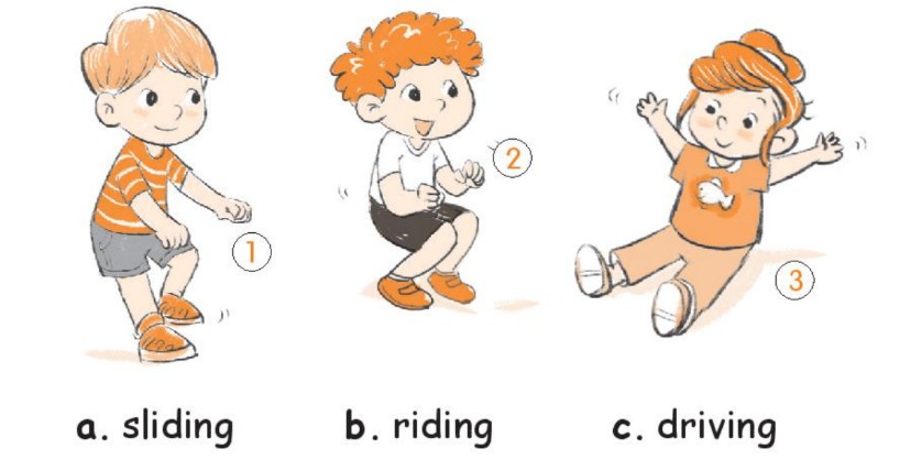 Sách bài tập Tiếng Anh lớp 2 Unit 11 In the playground