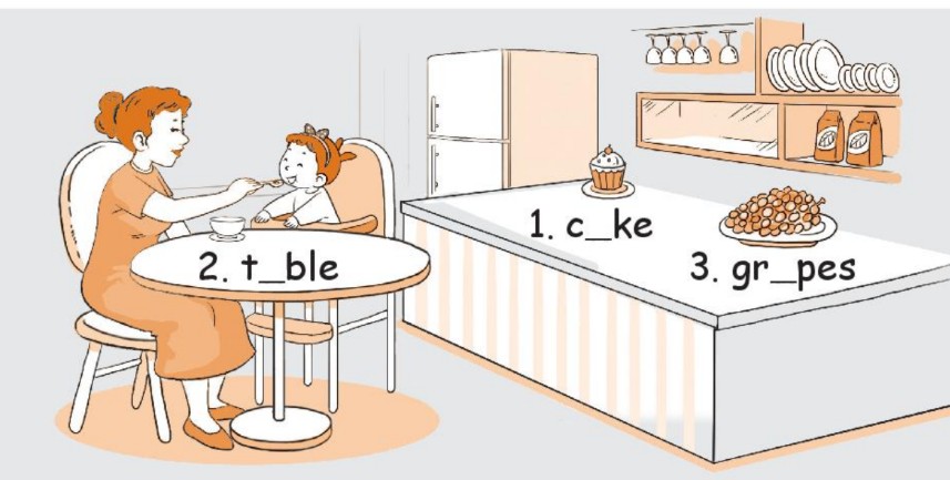 Sách bài tập Tiếng Anh lớp 2 Unit 12 At the café