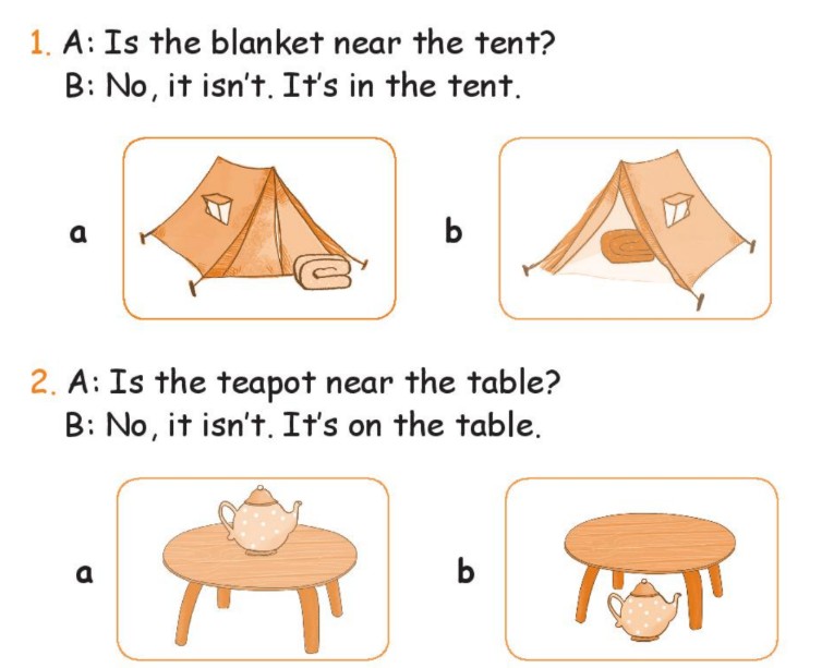 Sách bài tập Tiếng Anh lớp 2 Unit 16 At the campsite