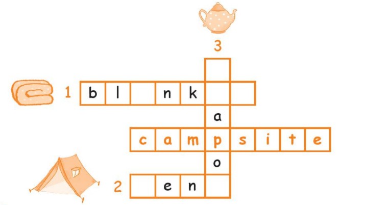 Sách bài tập Tiếng Anh lớp 2 Unit 16 At the campsite