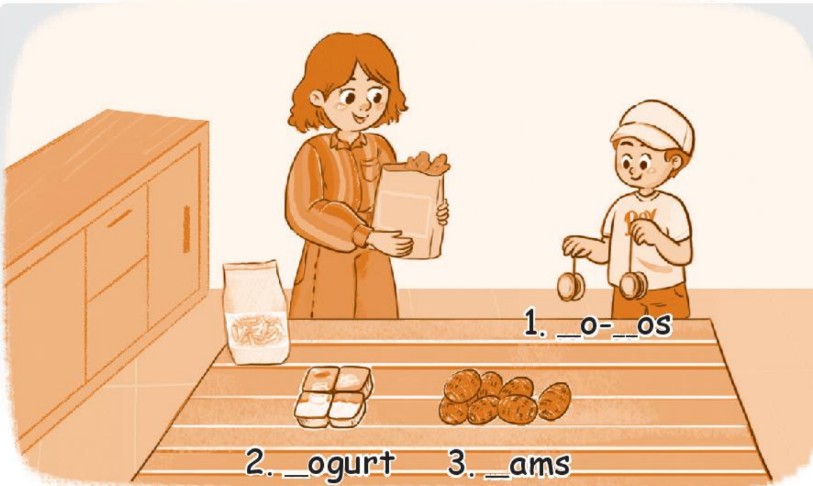 Sách bài tập Tiếng Anh lớp 2 Unit 9 In the grocery store