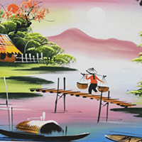 Giáo án Tiếng Việt 5: Luyện tập lập dàn ý cho bài văn tả phong cảnh