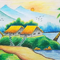 Giáo án Tiếng Việt 5: Viết đoạn kết bài cho bài văn tả phong cảnh