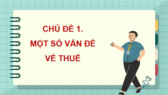 Một số vấn đề về thuế