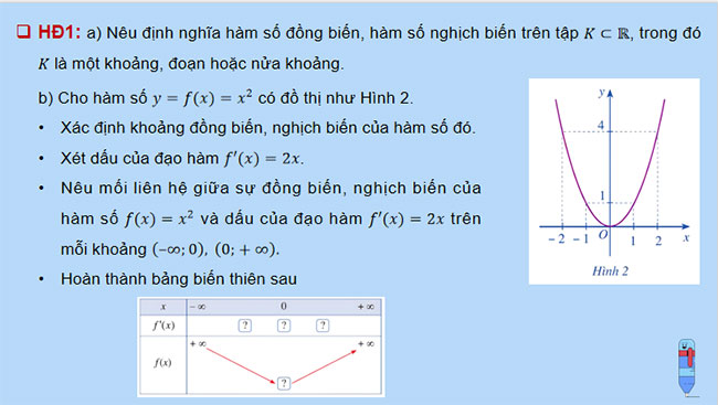 Tính đơn điệu của hàm số