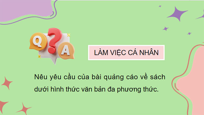 PowerPoint Ngữ văn 9 Bài 10: Quảng bá giá trị của sách