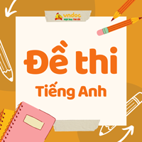 Đề thi tiếng Anh A1 số 1