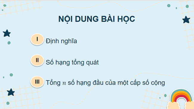 Cấp số cộng