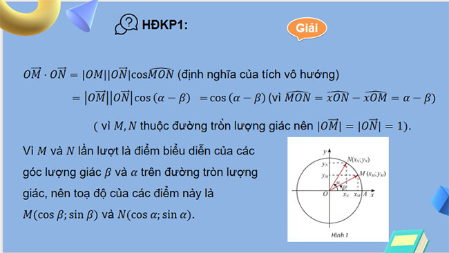Giáo án PowerPoint Toán 11 Bài 3: Các công thức lượng giác 