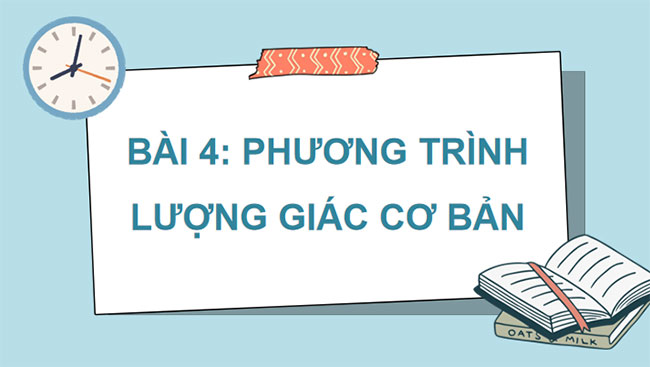 Phương trình lượng giác cơ bản