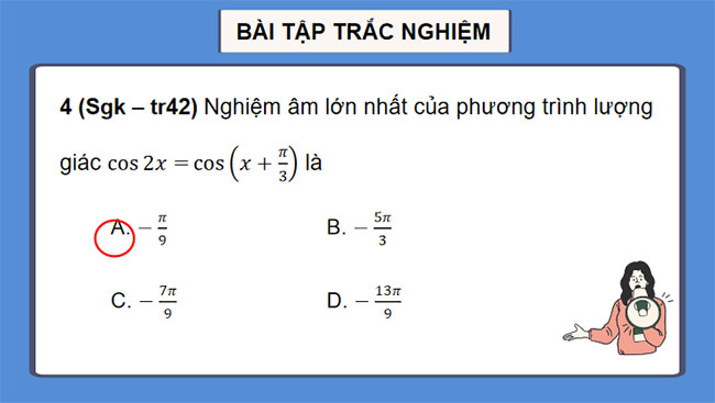 Giáo án PowerPoint Toán 11 Bài tập cuối chương 1 