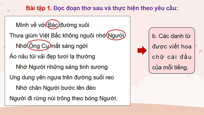 PowerPoint Tiếng Việt 5 Viết hoa thể hiện sự tôn trọng đặc biệt