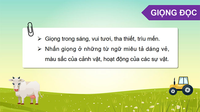 PowerPoint Tiếng Việt 5 Bức tranh đồng quê