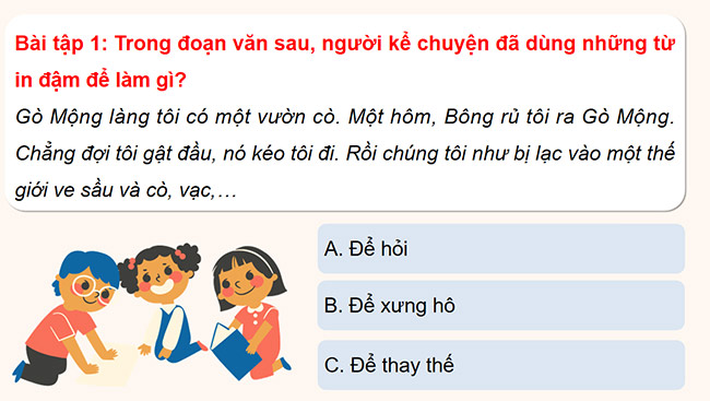 PowerPoint Tiếng Việt 5 Đại từ