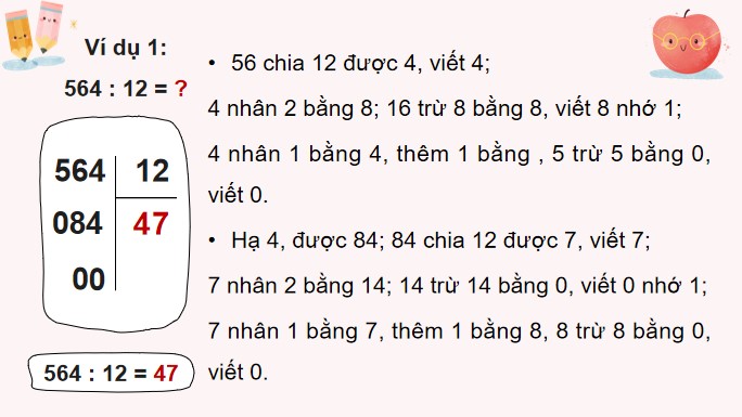 PowerPoint Toán 4 Bài 52: Chia cho số có hai chữ số