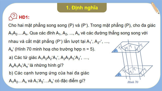 Hình lăng trụ và hình hộp