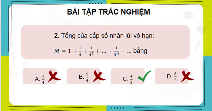 Bài tập cuối Chương 3 Toán 11 CTST