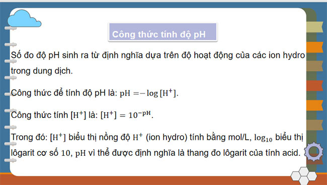 Ứng dụng lôgarit vào đo lường độ pH của dung dịch