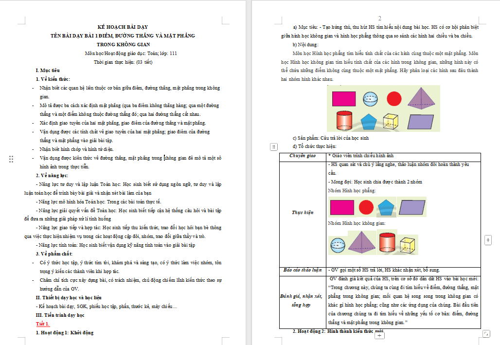 Hai đường thẳng song song