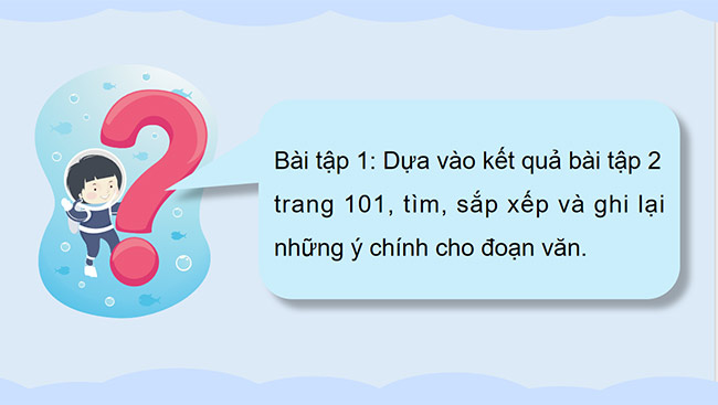 PowerPoint Tiếng Việt 5 Tìm ý cho đoạn văn thể hiện tình cảm, cảm xúc về một bài thơ