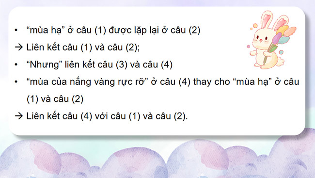 PowerPoint Tiếng Việt 5 Luyện tập về liên kết câu trong đoạn văn