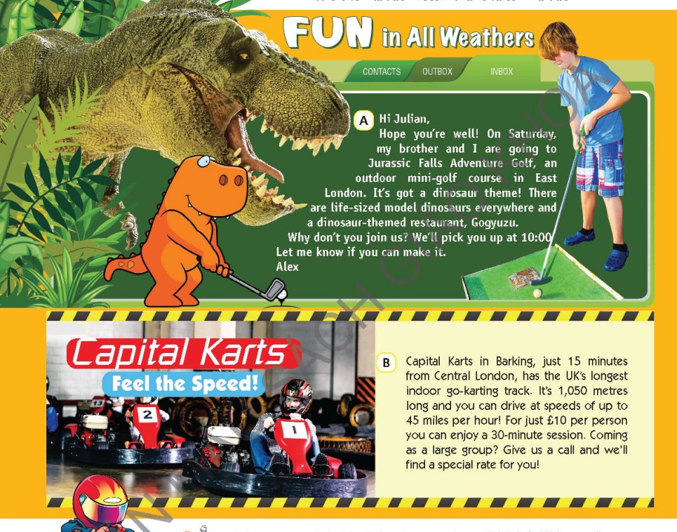 Tiếng Anh 6 Right On Unit 6 6f Skills