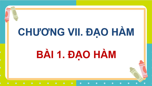 Đạo hàm