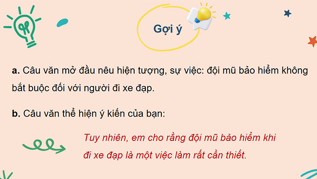 PowerPoint Tiếng Việt 5 Đoạn văn nêu lí do tán thành hoặc phản đối một hiện tượng, sự việc