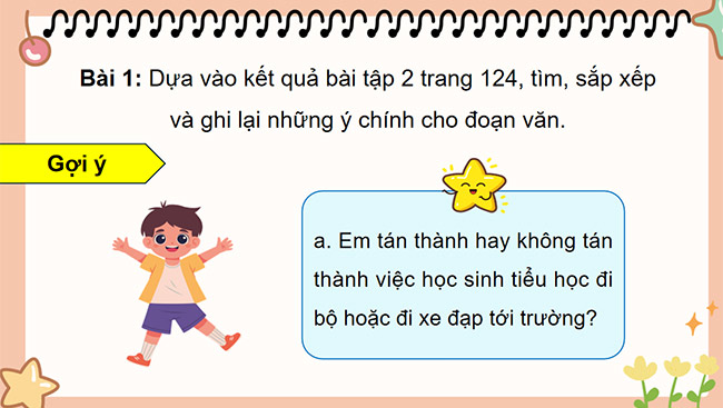 PowerPoint Tiếng Việt 5 Tìm ý cho đoạn văn nêu lí do tán thành hoặc phản đối một hiện tượng, sự việc