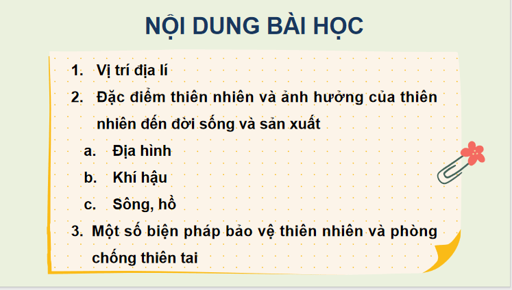 Bài 4: Thiên nhiên vùng trung du và miền núi Bắc Bộ