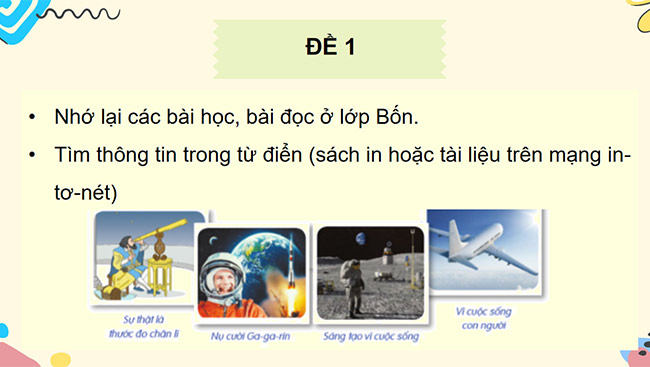 PowerPoint Tiếng Việt 5 Trao đổi Chinh phục bầu trời