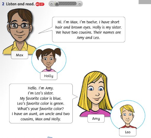 Sách tiếng Anh 4 Family and Friends Starter lesson 5 minh họa 1