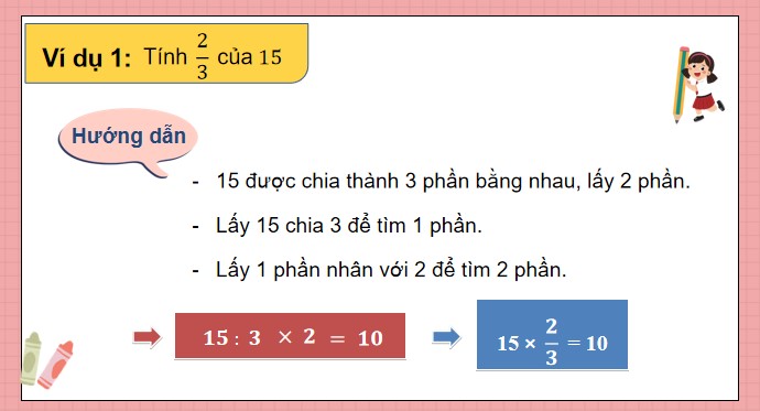 PowerPoint Toán 4 Bài 76: Tìm phân số của một số