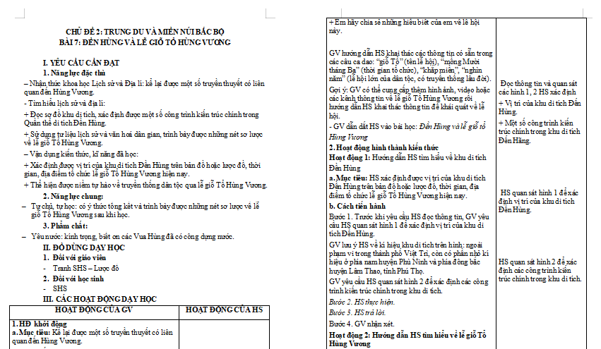 Bài 7 Đền Hùng và lễ giỗ tổ Hùng Vương