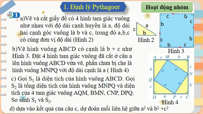 Giáo án PowerPoint Toán 8 Bài 1: Định lí Pythagore