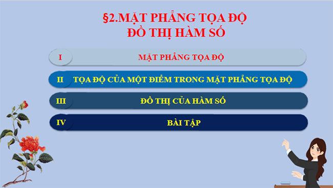 Giáo án PowerPoint Toán 8 Bài 2: Mặt phẳng tọa độ Đồ thị của hàm số