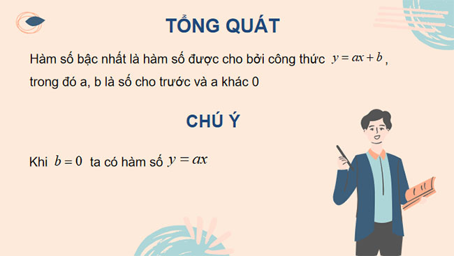 Giáo án PowerPoint Toán 8 Bài 3: Hàm số bậc nhất y = ax + b