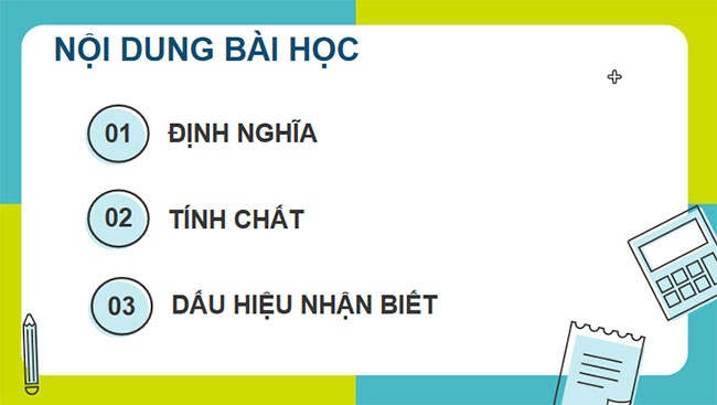 Giáo án PowerPoint Toán 8 Bài 7: Hình vuông