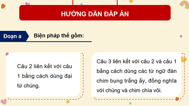 PowerPoint Tiếng Việt 5 Luyện tập liên kết câu bằng cách thay thế từ ngữ