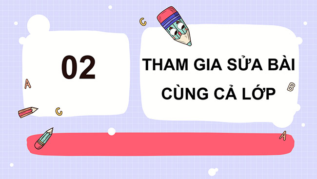 PowerPoint Tiếng Việt 5 Trả bài viết chương trình hoạt động