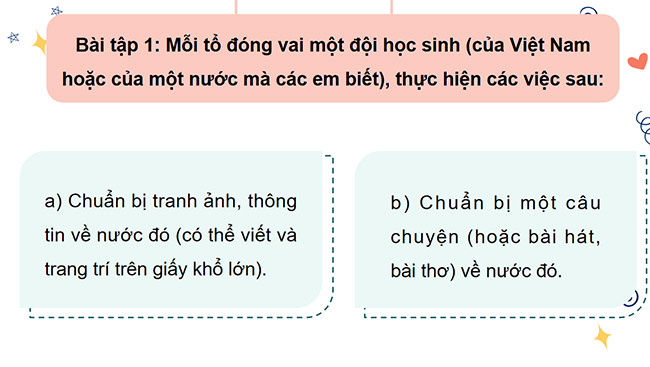 PowerPoint Tiếng Việt 5 Trò chơi Trại hè quốc tế