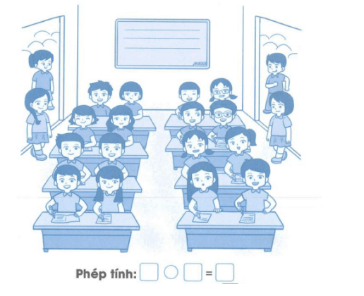 Bài tập cuối tuần Toán lớp 1