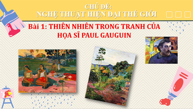 Thiên nhiên trong tranh của họa sĩ Paul Gauguin