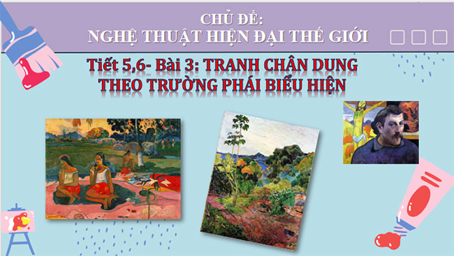 Tranh chân dung theo trường phái Biểu hiện