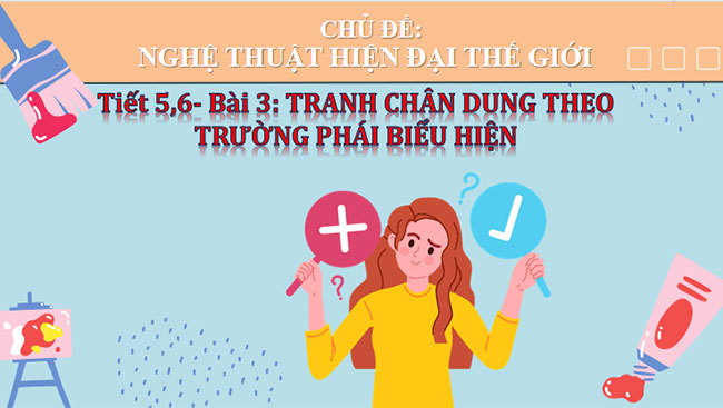 Tranh chân dung theo trường phái Biểu hiện
