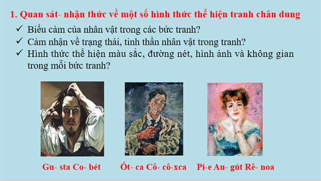 Tranh chân dung theo trường phái Biểu hiện