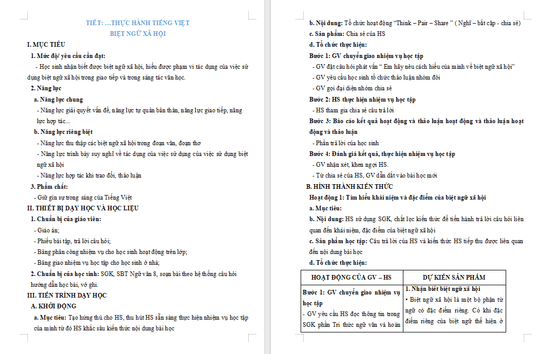 Ngữ văn 8 Bài 1: Thực hành tiếng Việt trang 16